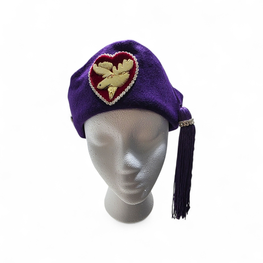 Vintage Royal Order of Moose Lodge Fez Ceremonial Hat